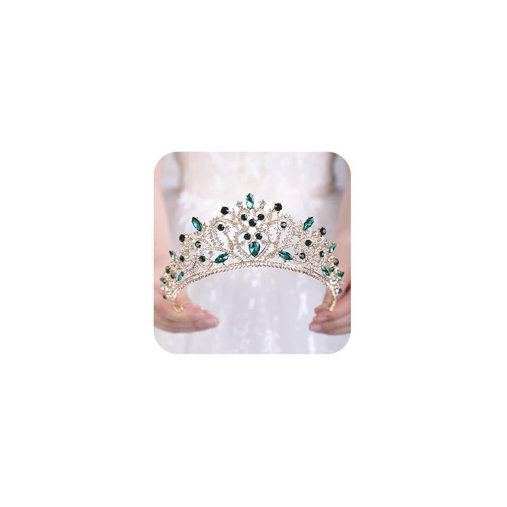 3997 Wedding Tiaras Rhinestone Princess Crown Crystal Queen Tiaras Bridal
